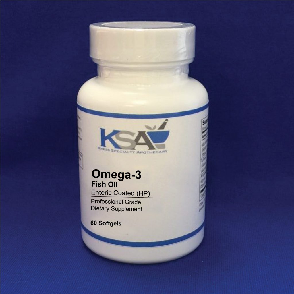 Omega 3 Fish Oil Enteric Coated High Potency Kress Specialty Apothecary omega-3-fish-oil-enteric-coated-high-potency-kress-specialty-apothecary
